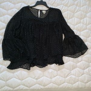 A New Day Flare Sleeve Blouse